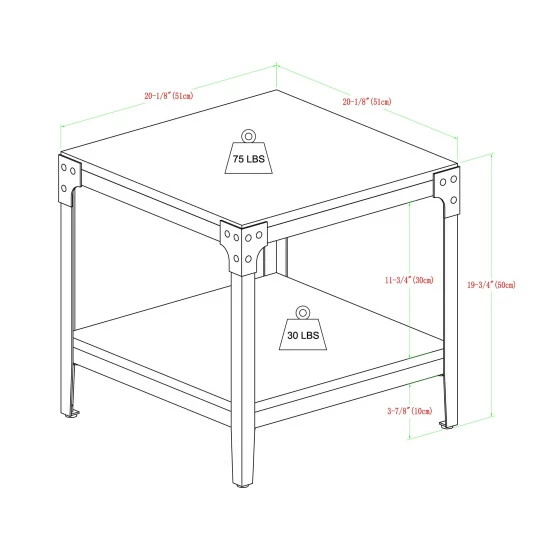 Flash Sale ๐ Middlebrook Designs Middlebrook Witten Angle Iron Side Tables, Set Of 2 Grey Wash โค๏ธ 10 Flash Sale ๐ Middlebrook Designs Middlebrook Witten Angle Iron Side Tables, Set Of 2 Grey Wash โค๏ธ - Image 8