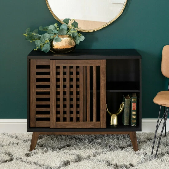 Best Pirce ❤️ Middlebrook Designs Middlebrook Saltor 36-inch Slat Door Cabinet White / Rustic Oak ✨ 5 Best Pirce ❤️ Middlebrook Designs Middlebrook Saltor 36-inch Slat Door Cabinet White / Rustic Oak ✨ - Image 3
