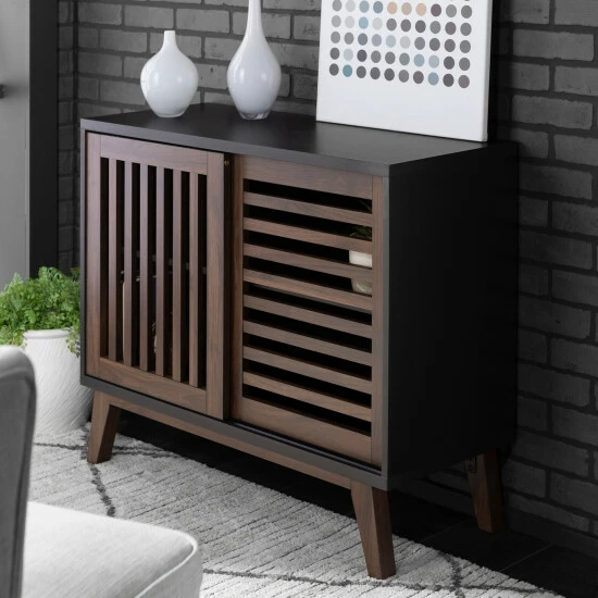 Best Pirce ❤️ Middlebrook Designs Middlebrook Saltor 36-inch Slat Door Cabinet White / Rustic Oak ✨ 6 Best Pirce ❤️ Middlebrook Designs Middlebrook Saltor 36-inch Slat Door Cabinet White / Rustic Oak ✨ - Image 4