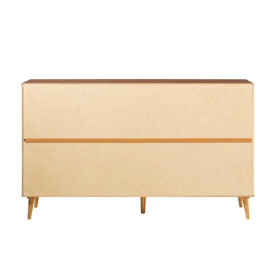 Discount ๐ Middlebrook Designs Mid-Century 6-Drawer Solid Wood ๐ Dresser Walnut โ๏ธ 6 Discount ๐ Middlebrook Designs Mid-Century 6-Drawer Solid Wood ๐ Dresser Walnut โ๏ธ - Image 4