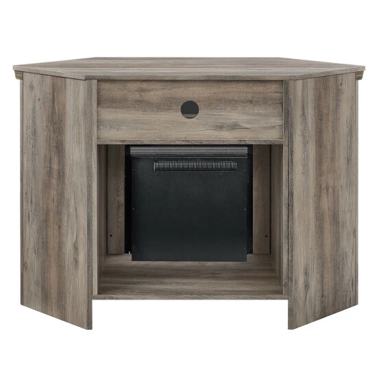Brand new 🧨 Middlebrook Designs Middlebrook 48-inch Corner Fireplace TV Console Rustic Oak ❤️ 8 Brand new 🧨 Middlebrook Designs Middlebrook 48-inch Corner Fireplace TV Console Rustic Oak ❤️ - Image 6