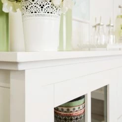 Best Sale ⌛ Middlebrook Designs Middlebrook 52-inch White Buffet Cabinet TV Console ⭐ -Middlebrook Sales unnamed file 915