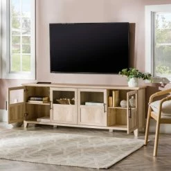 Best deal ⌛ Middlebrook Designs Middlebrook 70-inch Split Panel 4-Door TV Console Rustic Oak 😀 -Middlebrook Sales unnamed file 921