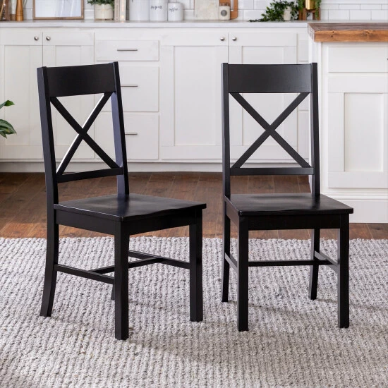 Buy ๐ฅฐ Middlebrook Designs Middlebrook Antique Black X-Back Dining Side Chairs, Set Of 2 ๐ 3 Buy ๐ฅฐ Middlebrook Designs Middlebrook Antique Black X-Back Dining Side Chairs, Set Of 2 ๐