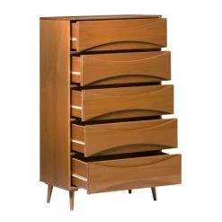 Deals 🌟 Middlebrook Designs Mid-Century 5-Drawer Solid Wood 👗 Dresser Walnut 💯 -Middlebrook Sales unnamed file 981