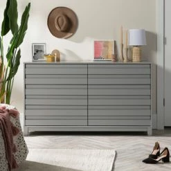 Best reviews of 🎉 Middlebrook Designs Middlebrook Contemporary Solid Wood 6-Drawer 👗 Dresser Grey 🎁
